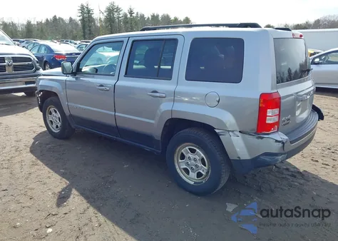 2014 Jeep Patriot Sport z USA, uszkodzony, nr VIN 1C4NJRBB5ED815798
